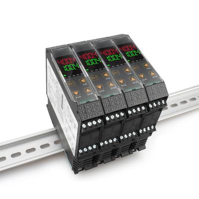 Controlador PID avançado com botão de toque para montagem em trilho DIN