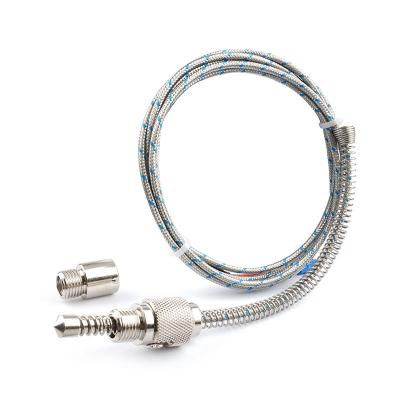 Termopar ajustável com mola tipo K/J