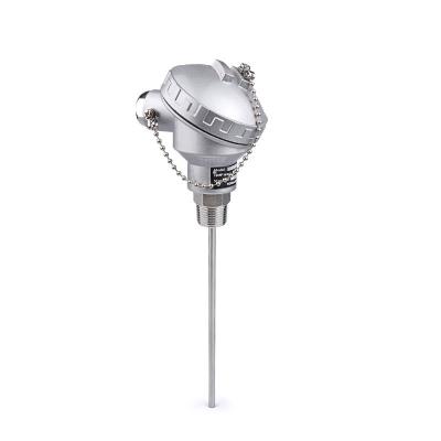 RTD com caixa de conexão e acessórios de processo